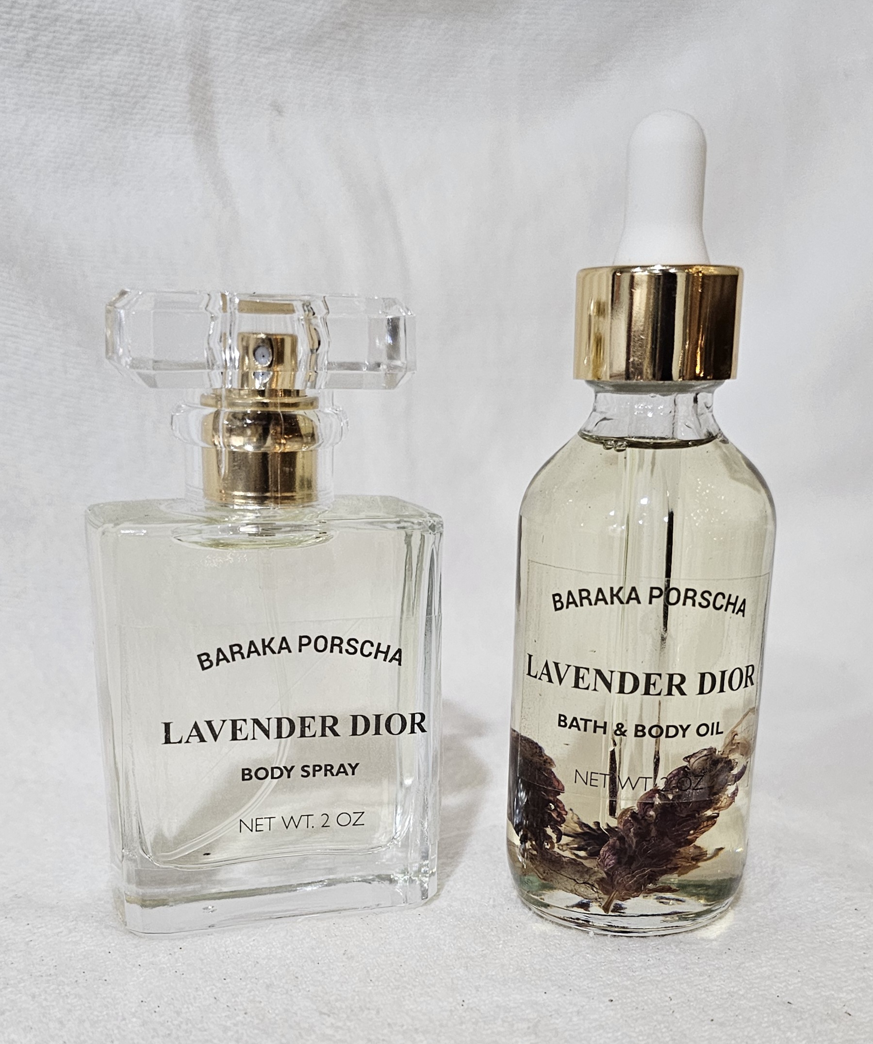 Lavender Perfume Gift Set